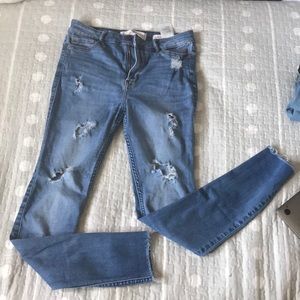 Hollister tripped jeans